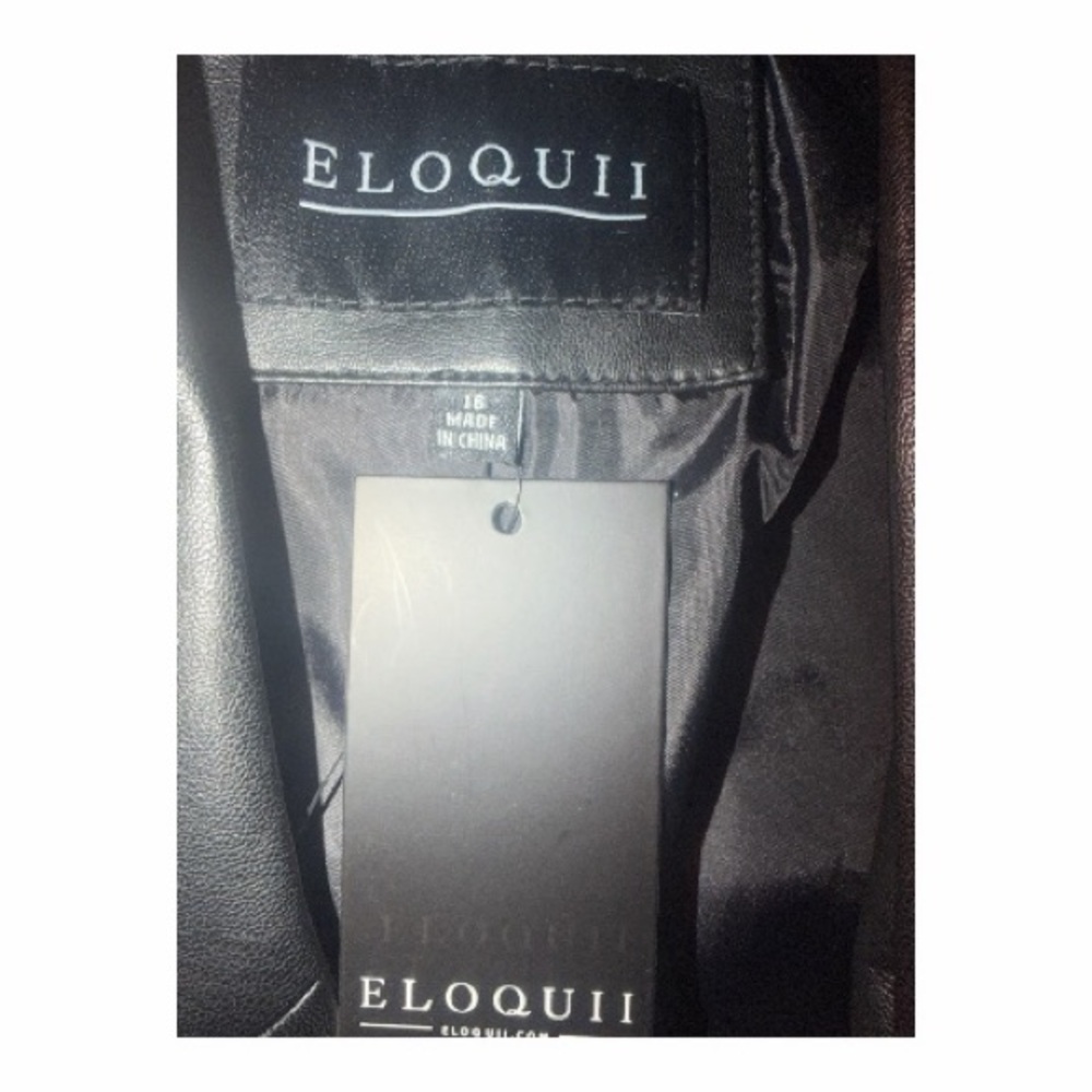 Eloquii Black Belted Blazer Women’s Size 16 NWT - Picture 7 of 7